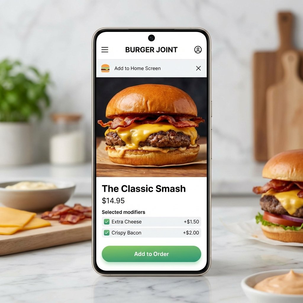 Mobile Ordering UI